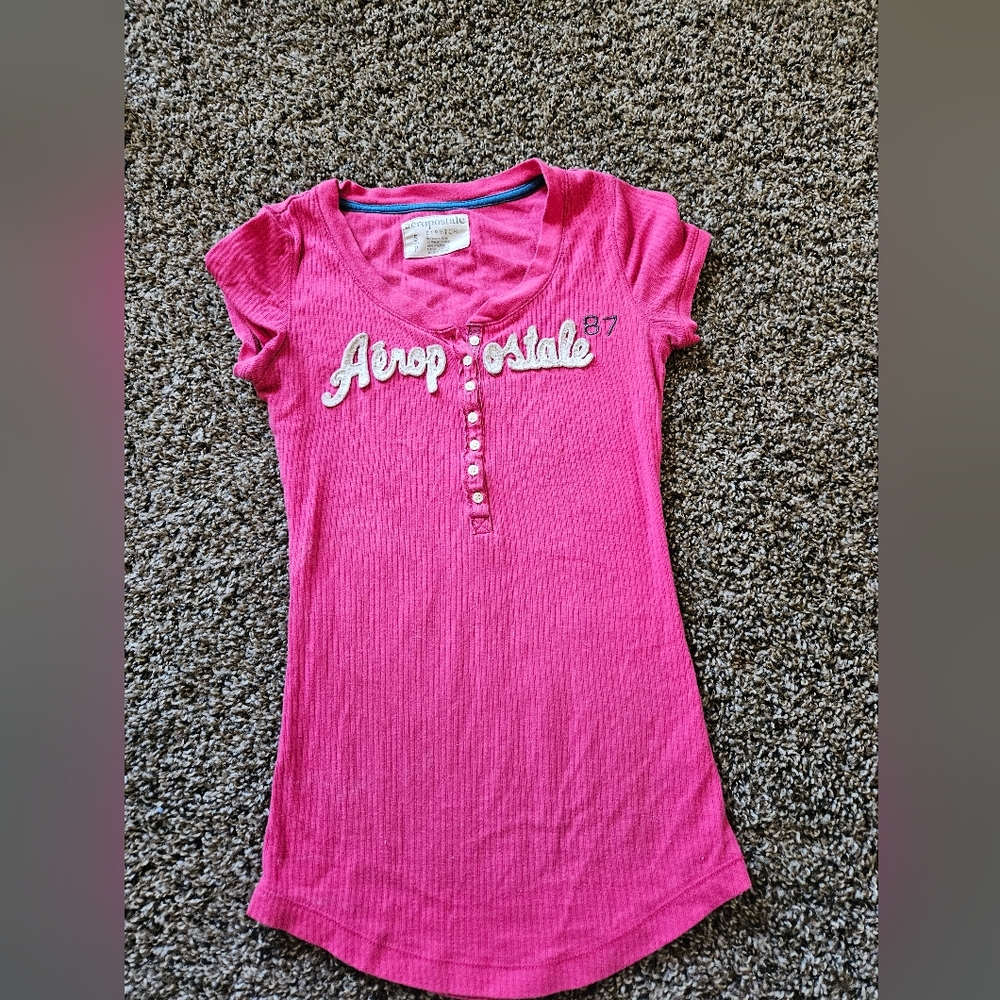 Aeropostale Kids Pink Shirt